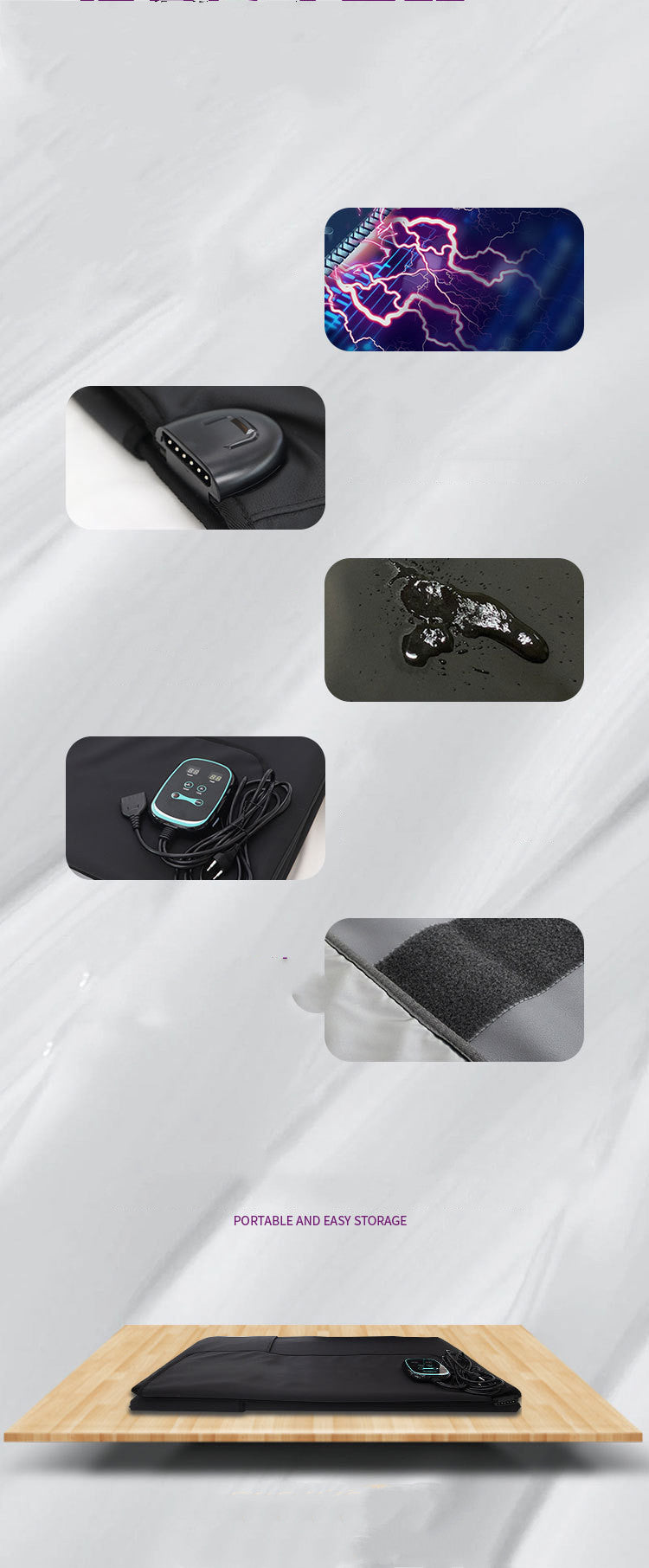 Household Body Shaping Infrared Sweat Sauna Blanket EX-STOCK Canada 