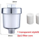 Household Silver Water Heater Shower Filter EX-STOCK Canada 