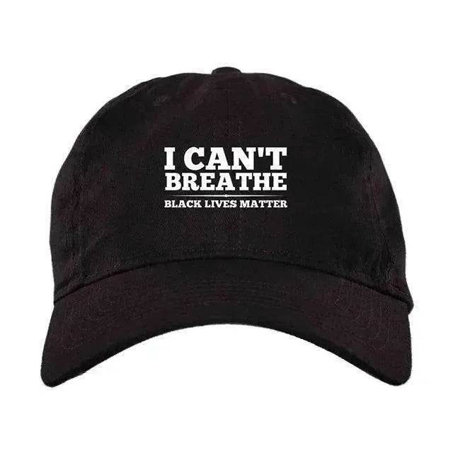I can't Breathe Printed baseball caps - EX-STOCK Canada