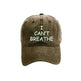 I can't breathe embroidered baseball caps - EX-STOCK Canada