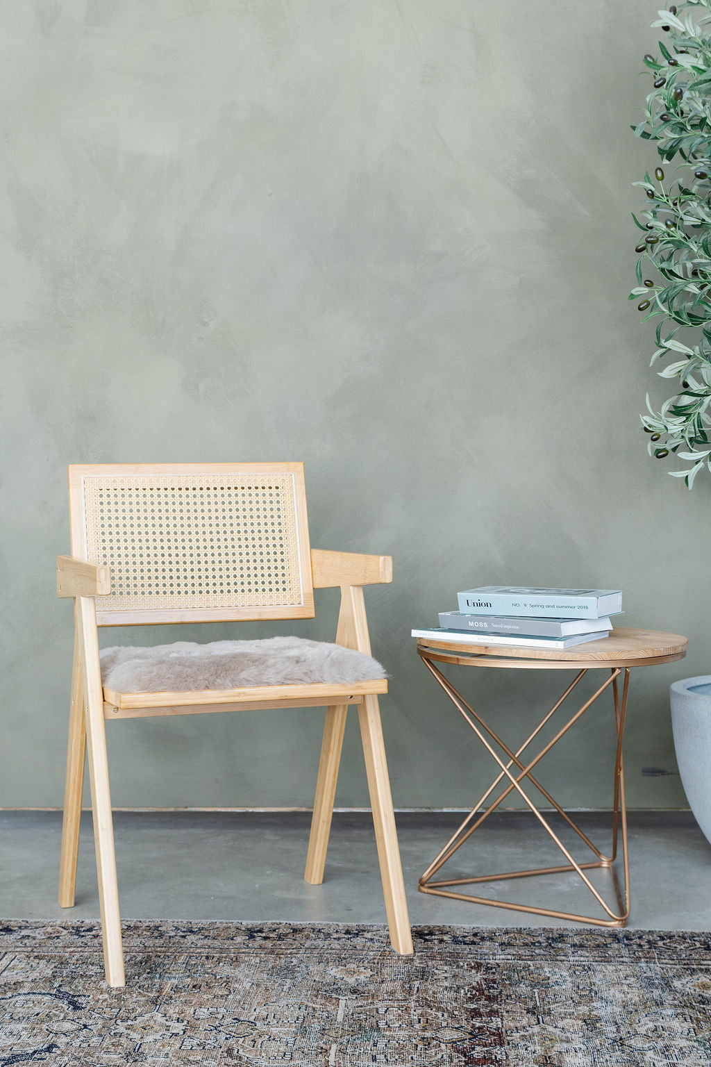 Shorn Nude Icelandic Sheepskin Chair Pad 