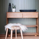 FEO - Mélange Sheepskin Stool EX-STOCK Canada 