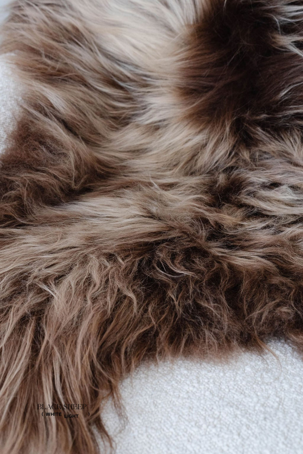 Light Brown Icelandic Sheepskin 