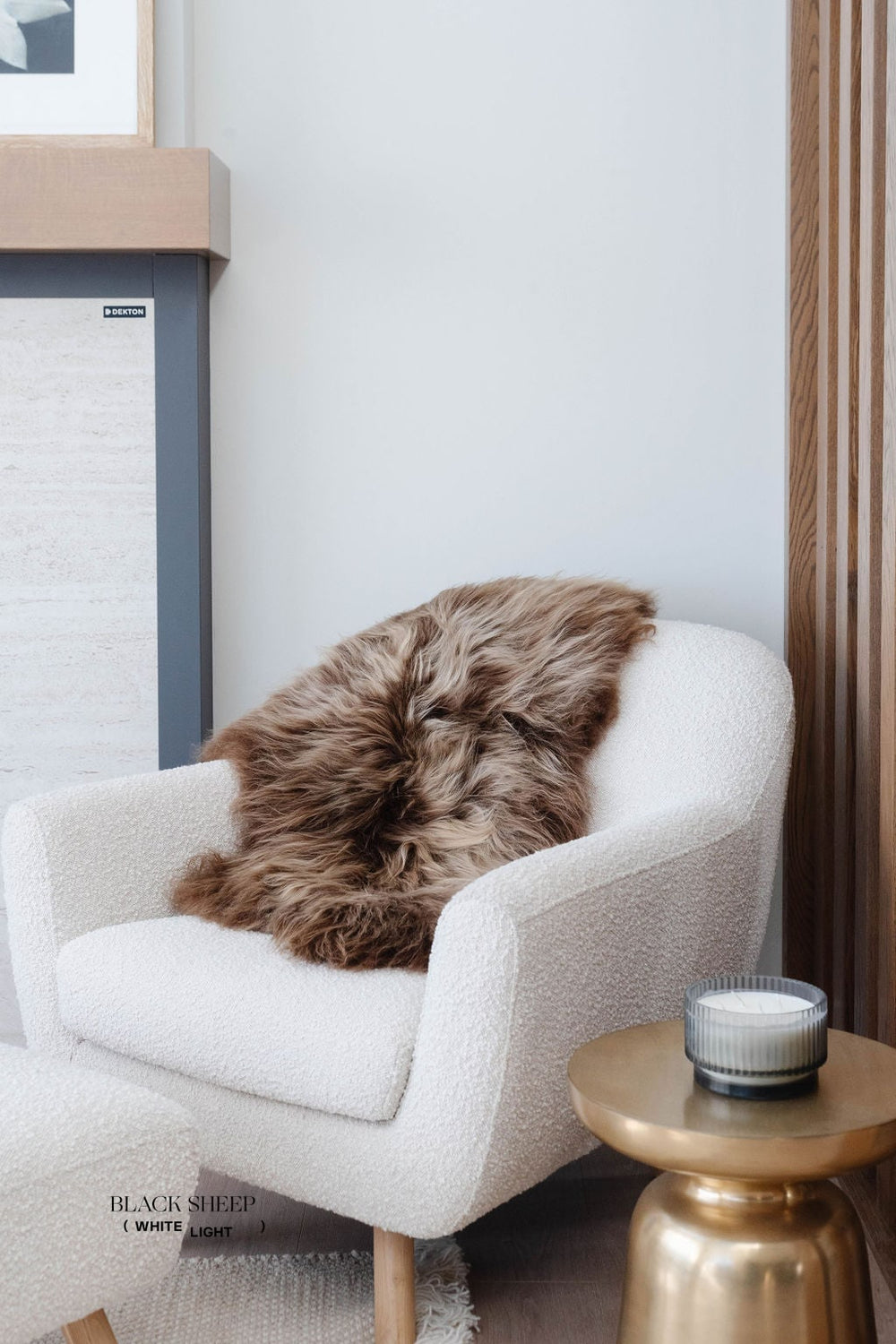 Light Brown Icelandic Sheepskin 