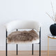 Taupe Icelandic Sheepskin Chair Pad 