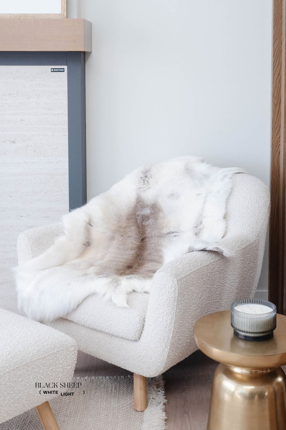 Light Sami Reindeer Hide EX-STOCK Canada 