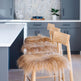 Camel Icelandic Sheepskin Chair Pad 