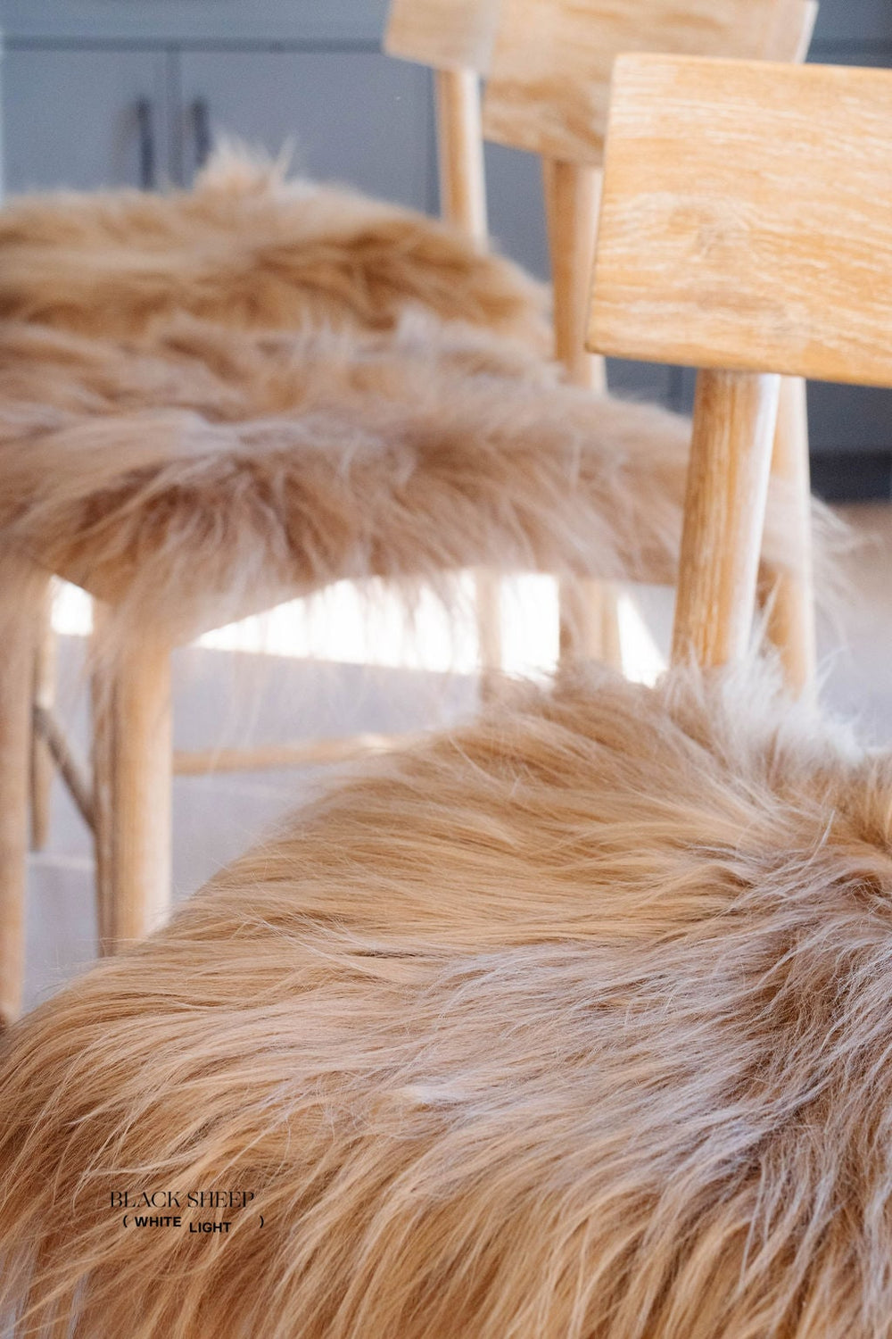 Camel Icelandic Sheepskin Chair Pad EX-STOCK Canada 