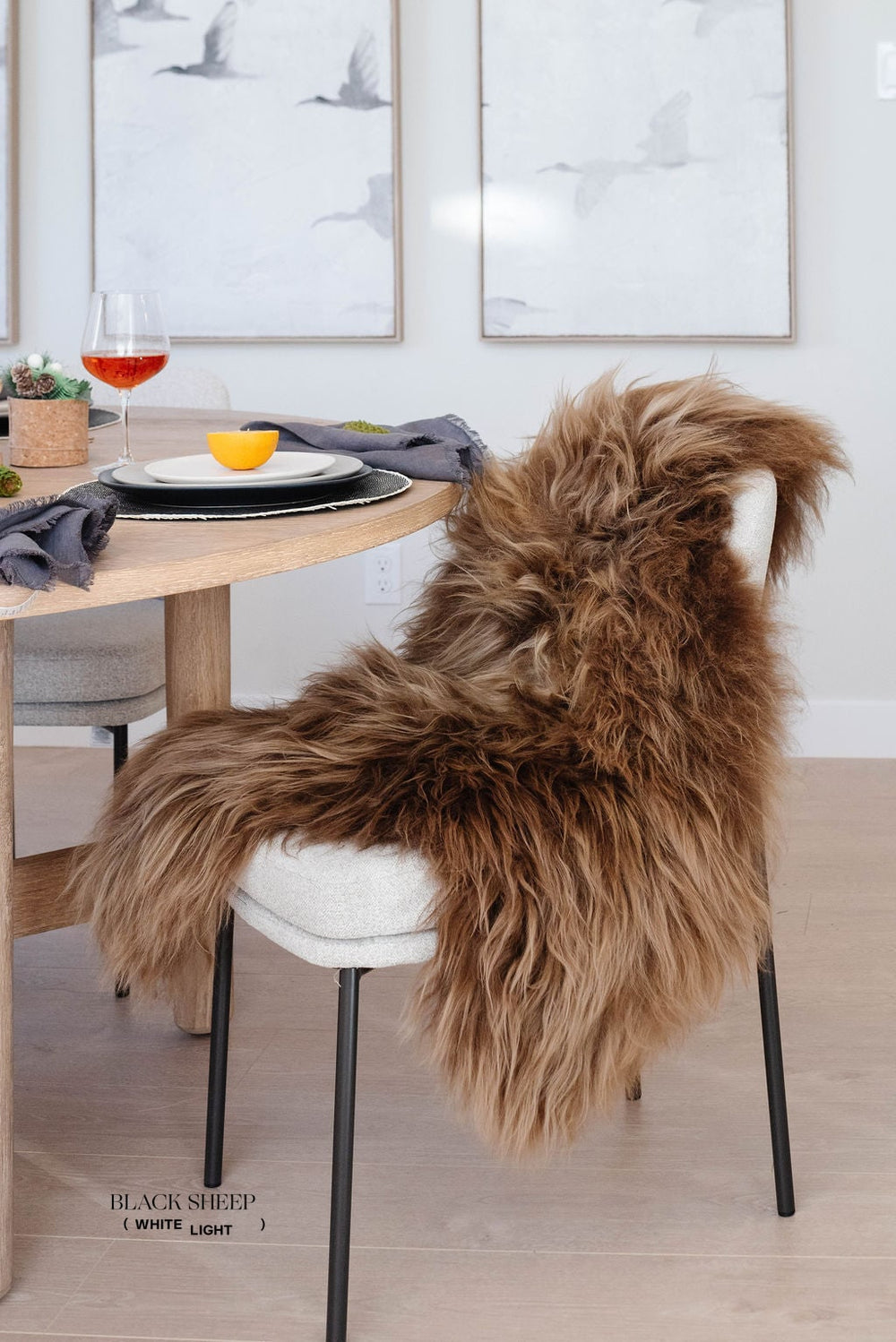 Light Brown Icelandic Sheepskin 