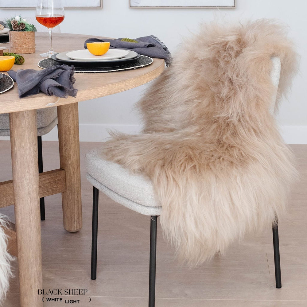 Nude Icelandic Sheepskin 