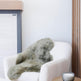 Peau de mouton islandaise vert oliveEX-STOCK Canada 