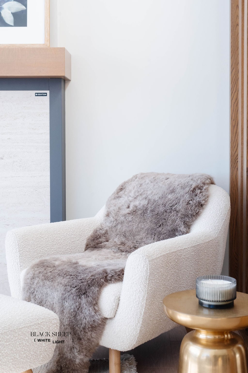 Shorn Taupe Double Icelandic Sheepskin EX-STOCK Canada 