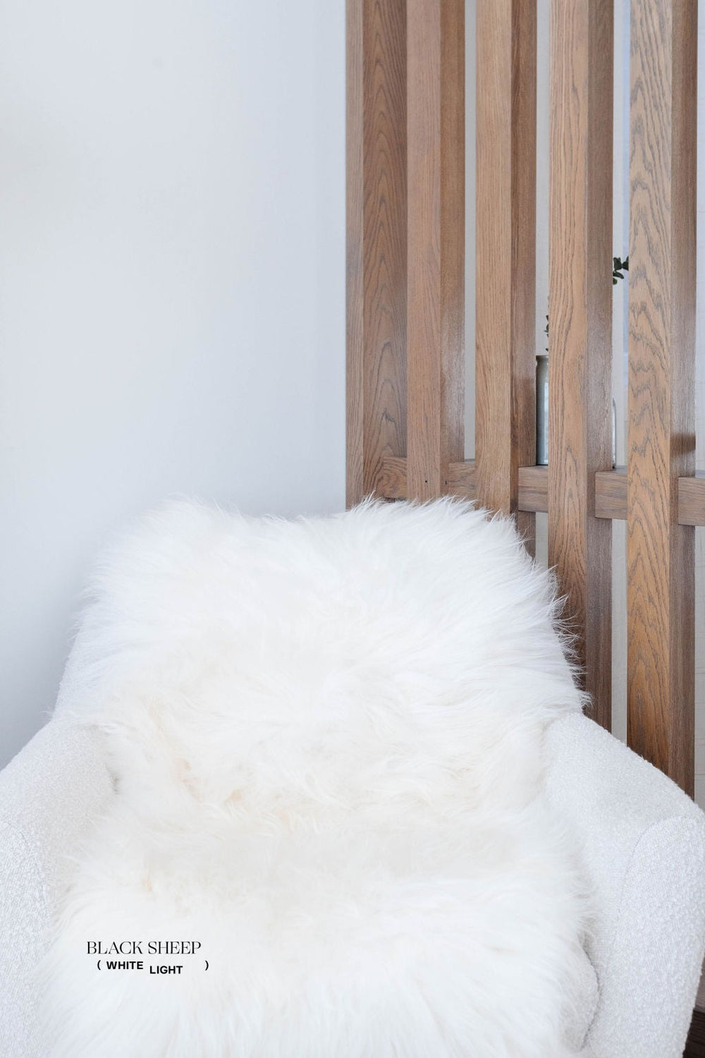 White Double Icelandic Sheepskin 