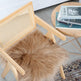 Camel Icelandic Sheepskin Chair Pad 