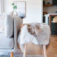 VANI - Mélange Sheepskin Stool, straight wool EX-STOCK Canada 