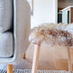 FEO - Mélange Sheepskin Stool EX-STOCK Canada 