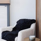 Shorn Black Double Icelandic Sheepskin EX-STOCK Canada 