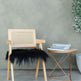 Black Icelandic Sheepskin Chair Pad 