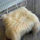 White Icelandic Curly Sheepskin 