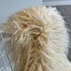 White Icelandic Curly Sheepskin 