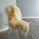 White Icelandic Curly Sheepskin 