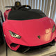 2026 12V Lamborghini Huracan DELUXE Kids Electric Ride On Car with Remote Control 