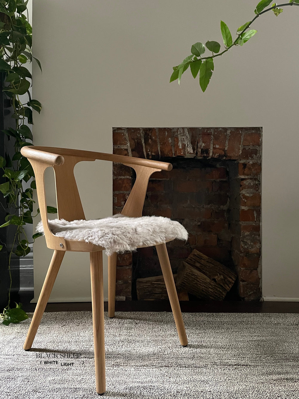 Coussin de chaise en peau de mouton islandaise tondue et nueEX-STOCK Canada 