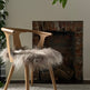 Taupe Icelandic Sheepskin Chair Pad 