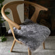Shorn Silver Icelandic Sheepskin Chair Pad 