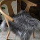 Silver Icelandic Sheepskin Chair Pad 