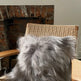 Square Mineral Icelandic Sheepskin Pillow Cover EX-STOCK Canada 