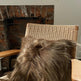 Square Brown Icelandic Sheepskin Pillow Cover EX-STOCK Canada 