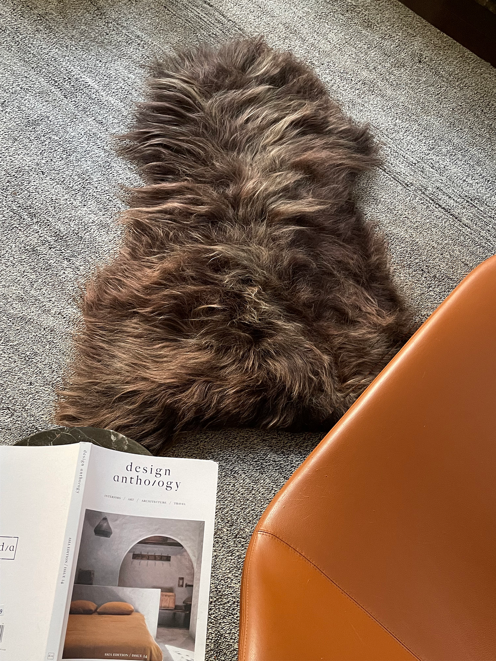 Dark Brown Icelandic Sheepskin EX-STOCK Canada 