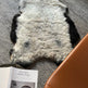 Shorn Dark Grey Edge Icelandic Sheepskin 