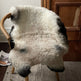 Shorn Dark Grey Edge Icelandic Sheepskin 