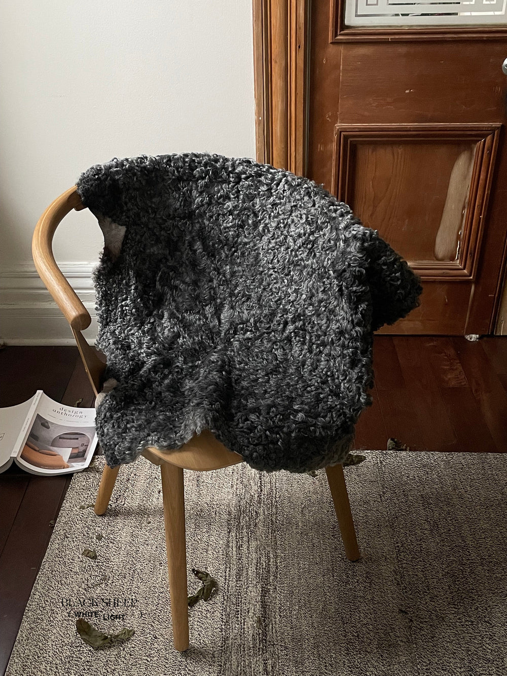 Grey Medium Wool Gotland Sheepskin EX-STOCK Canada 