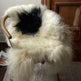 Black Spotted Icelandic Sheepskin | Random 