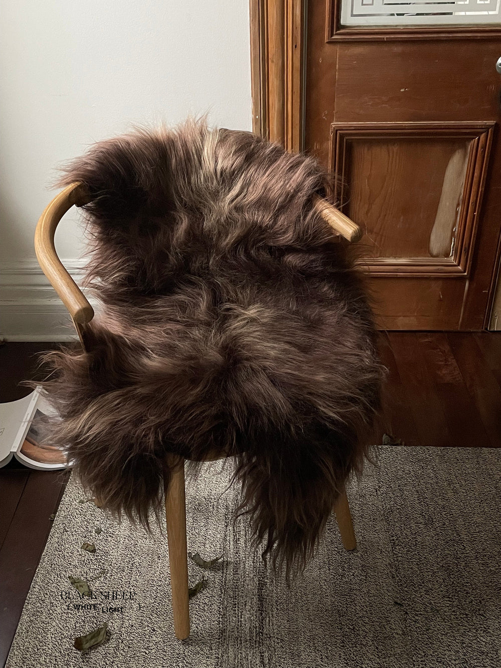 Dark Brown Icelandic Sheepskin EX-STOCK Canada 