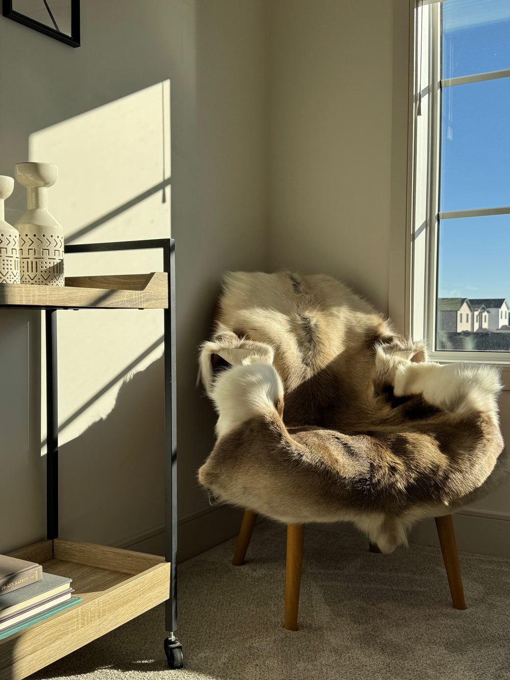 Light Sami Reindeer Hide EX-STOCK Canada 