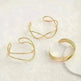 Irregular Gold Wave Bracelet Adjustable - EX-STOCK CANADA