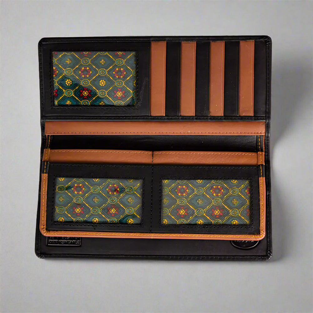 Cartera de cuero para hombre con bolsillo en el pecho JBG InternationalEX-STOCK Canada 