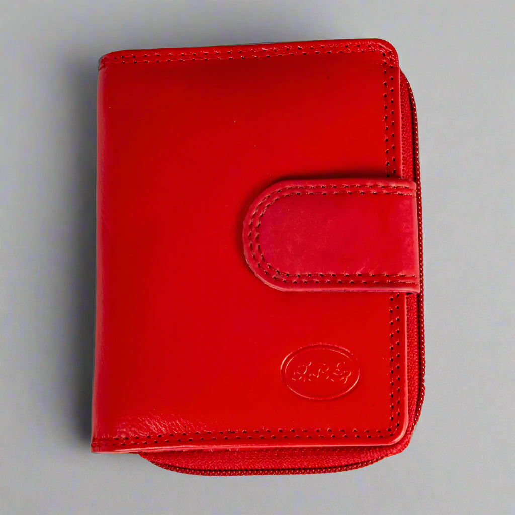 Cartera pequeña de cuero con RFID para mujeres JBG InternationalEX-STOCK Canada 