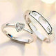 Japanese & Korean Style Unisex Heart To Heart Love Ring - EX-STOCK CANADA