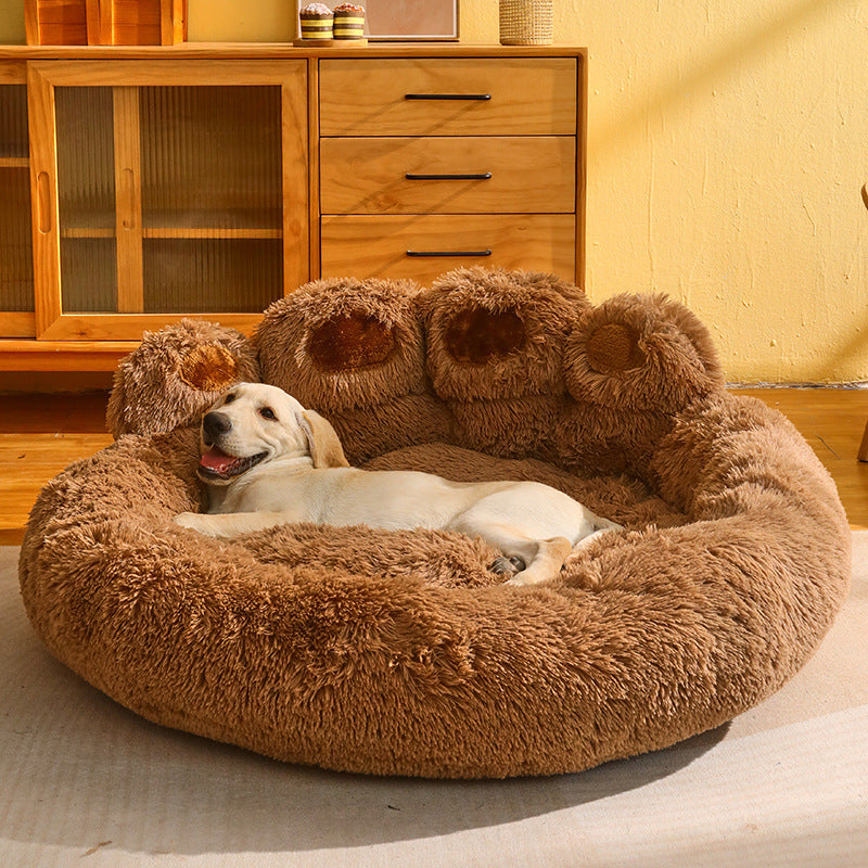 Kennel Warm Medium Large Dog Corgi Golden Retriever Bed Fleece-lined Sofa Mattress EX-STOCK Canada 