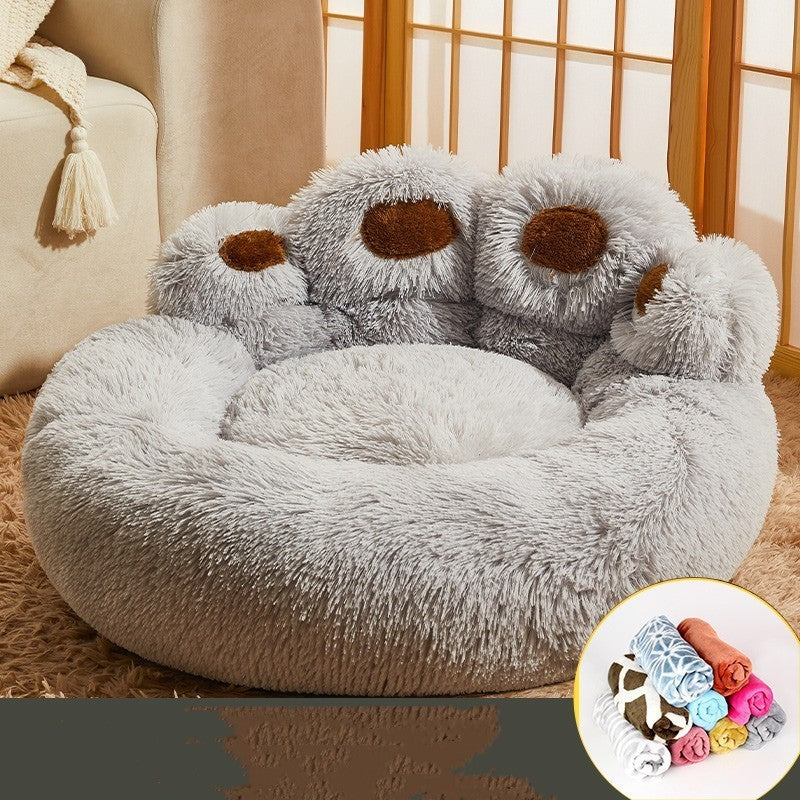Kennel Warm Medium Large Dog Corgi Golden Retriever Bed Fleece-lined Sofa Mattress EX-STOCK Canada 