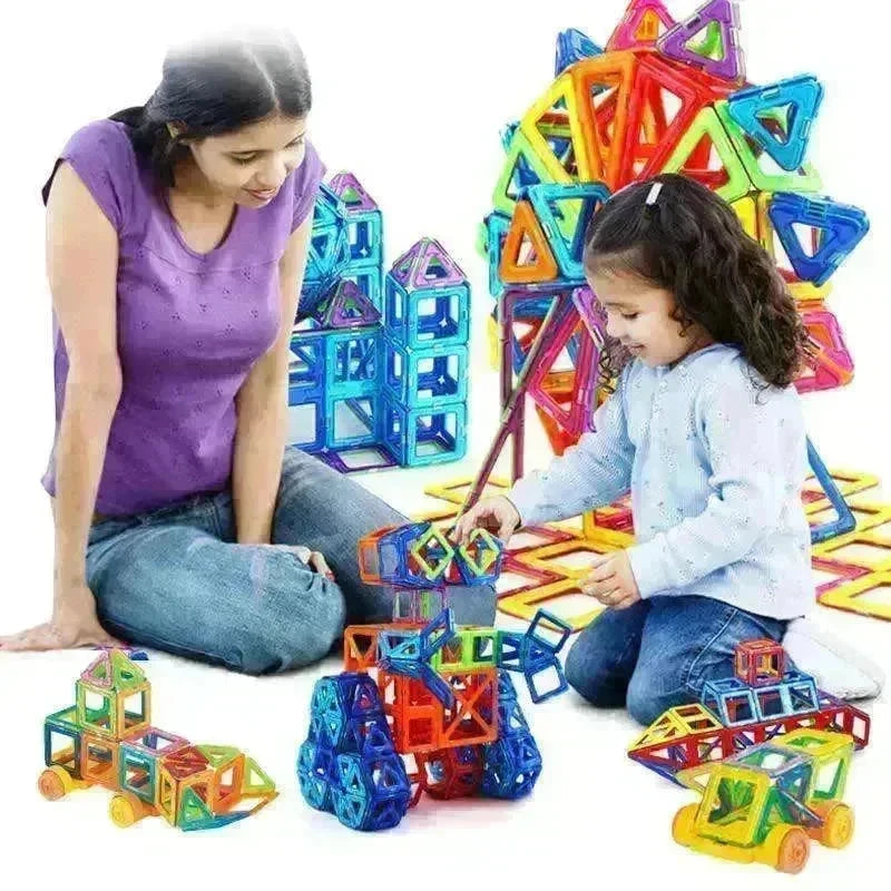 Kids' Magnetic Building Blocks DIY Magnet Toys - Construction Set Gifts - EX-STOCK CANADA