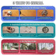 Kids' Therapy Swing: Hardware Incl. Sensory Cuddle Hammock - Autism Support - EX-STOCK CANADA