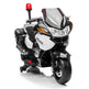 2026 24V Police 2 Seater Motorcycle with Rubber Tires 