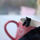Kiss Cat Coffee Couple Handmade Mug - EX-STOCK Canada