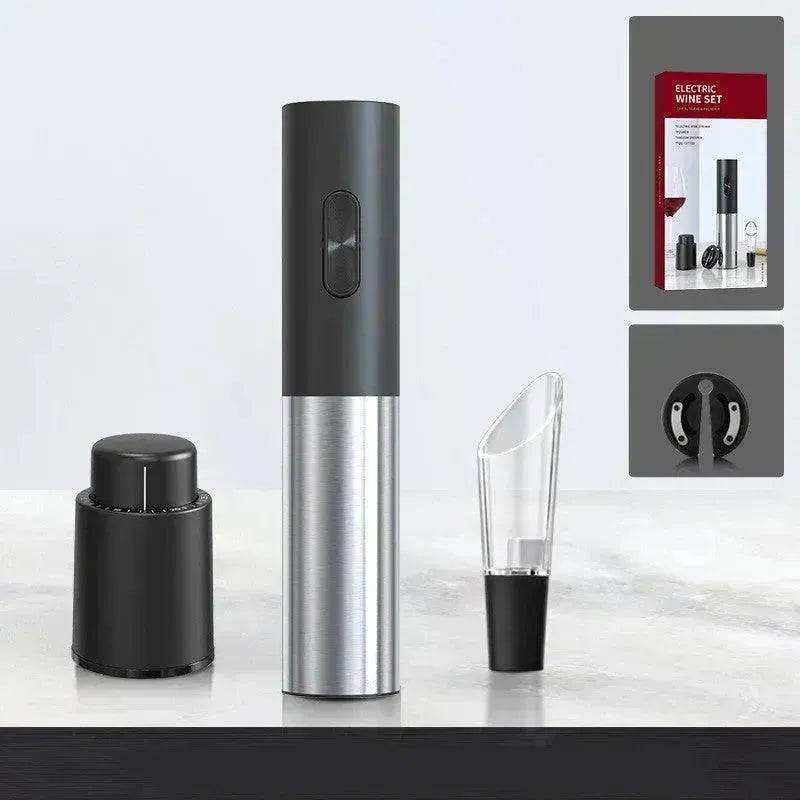 Appareils de Cuisine Quatre en Un Ouvre-Bouteille Électrique pour Vin Rouge Rechargeable à Piles EX-STOCK Canada